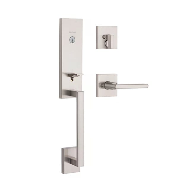 Kwikset: Vancouver Handleset Satin Nickel Finish